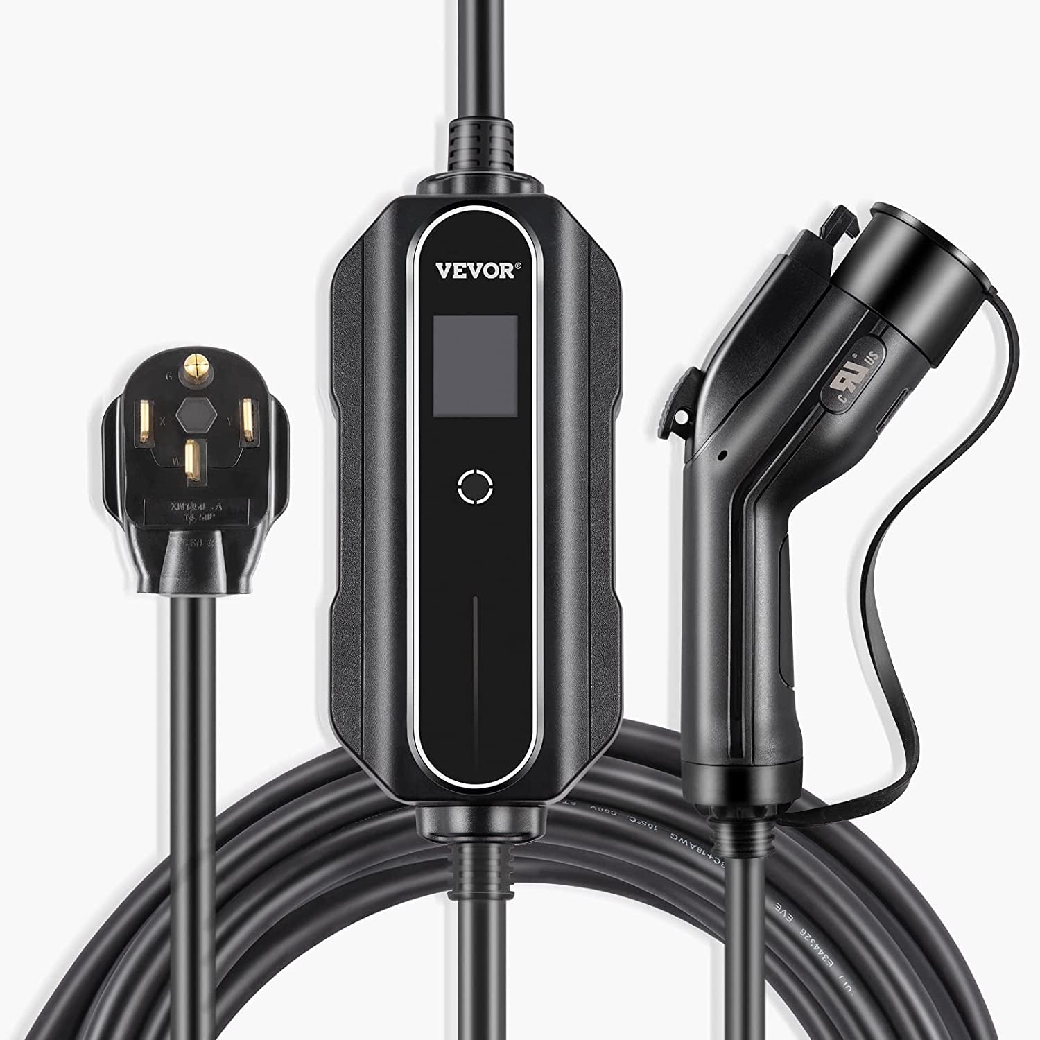 VEVOR Portable EV Charger EV Car Charging Cable 32 Amp Level 2