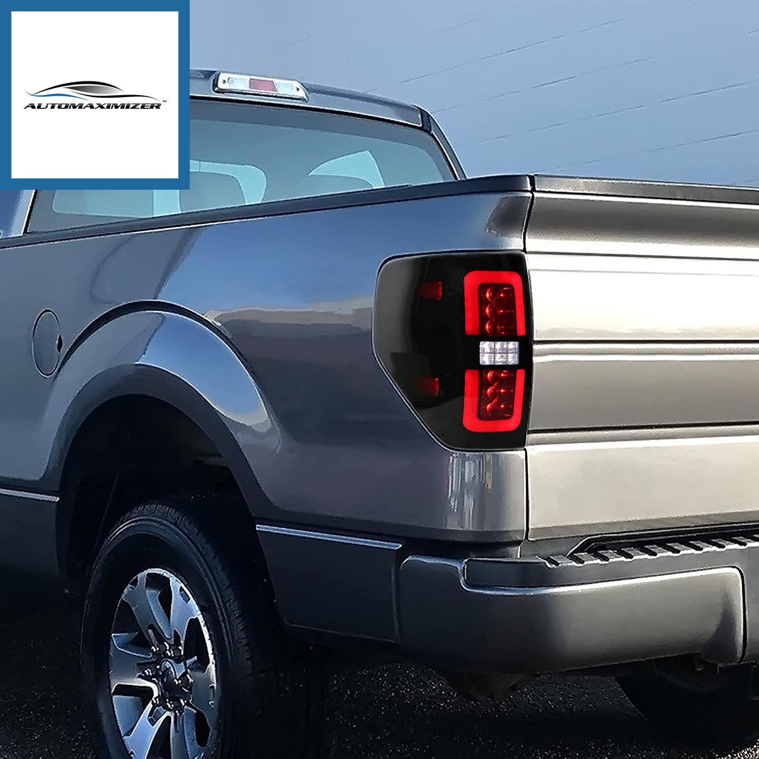 テールライト 2004-2008 Ford F150 Lariatスモークルーフキャブ