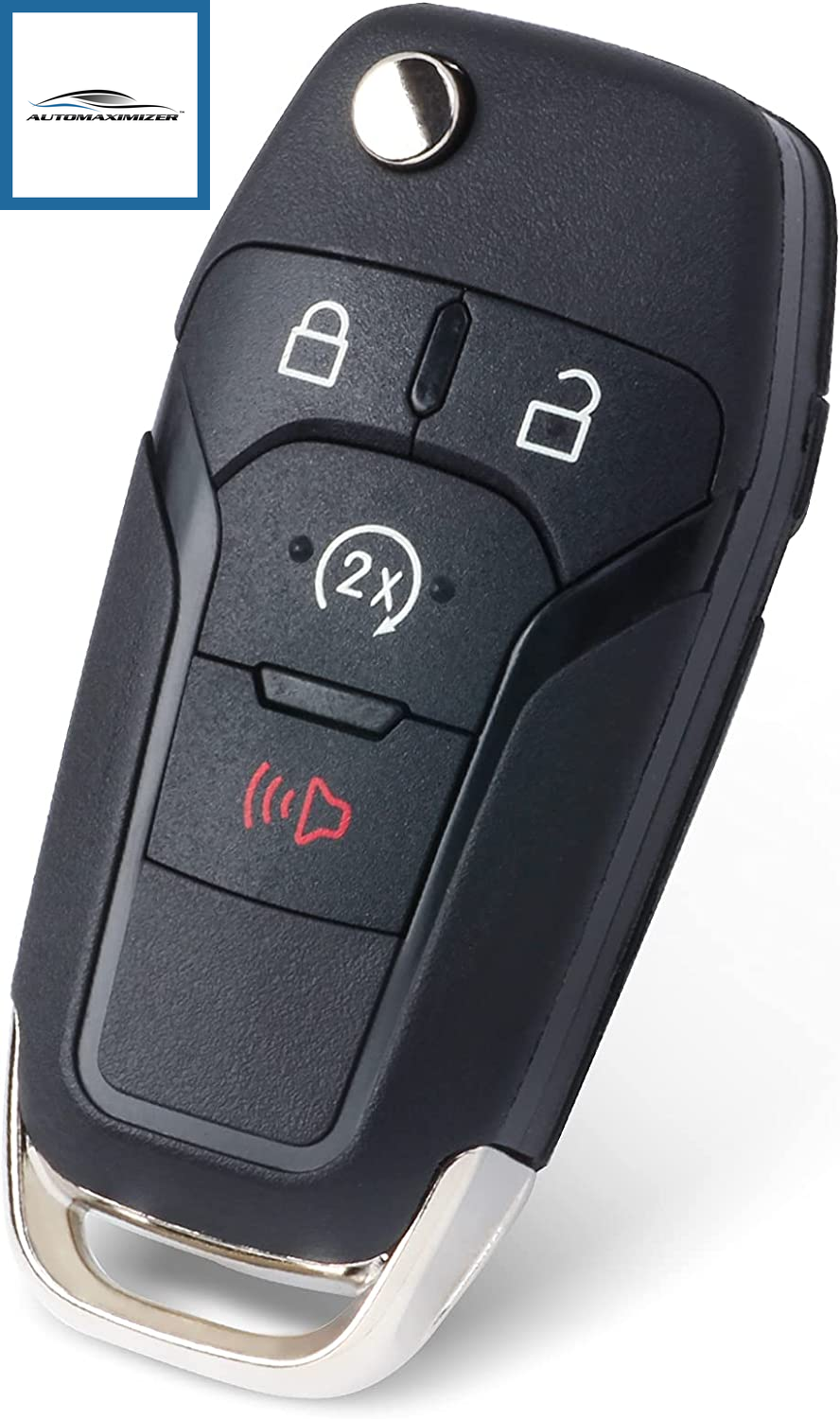 Flip Key Fob Keyless Entry Remote Control for Ford F150/F250/F350/F450 –  AutoMaximizer