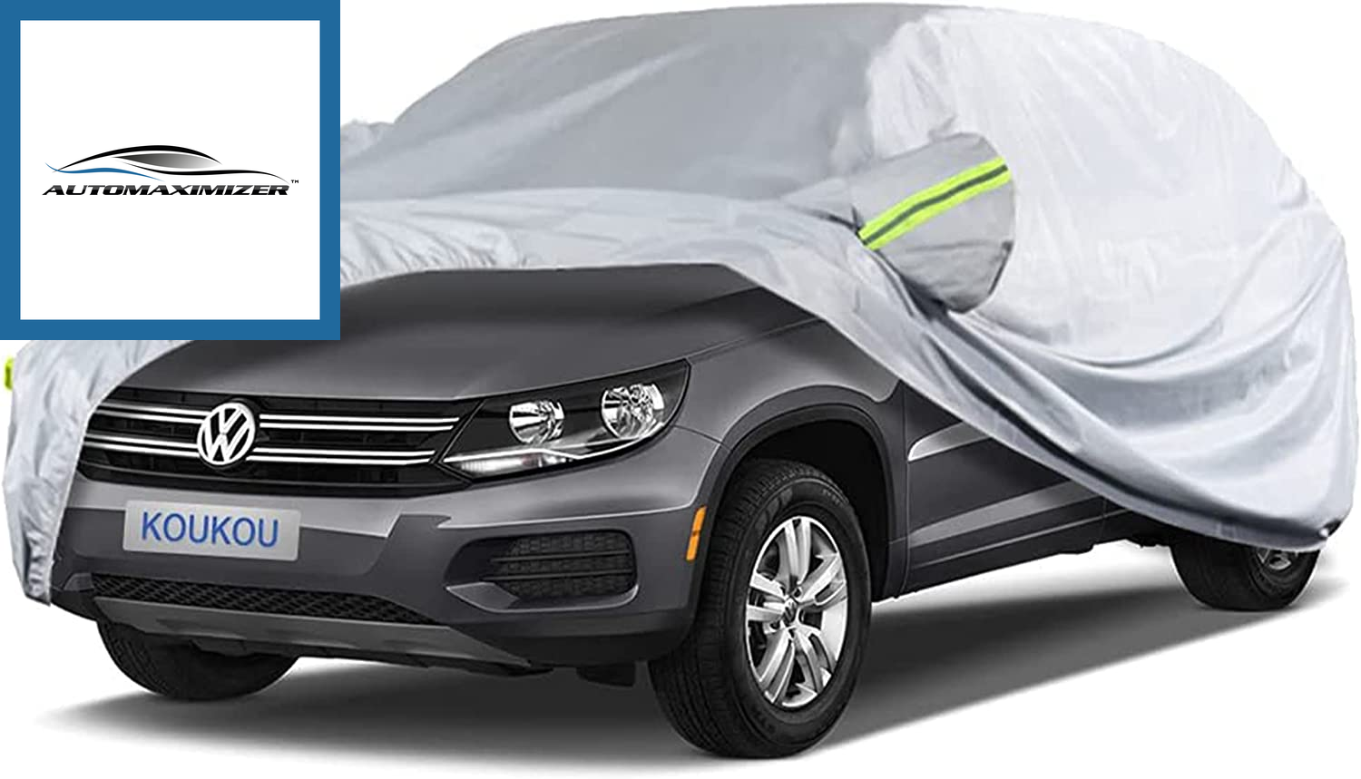 SUV Car Cover Custom Fit VW Tiguan from 2020 to 2022, Waterproof