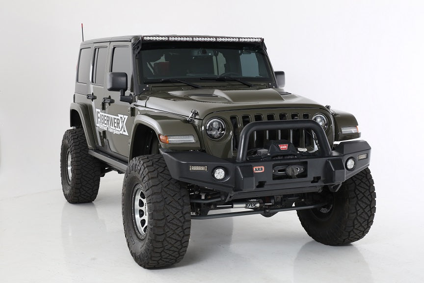 2007-2017 Jeep JK to JL “RebelX” Conversion Grille – FiberwerX