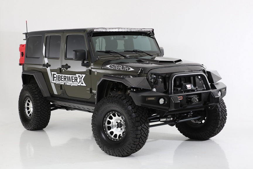 2007-2017 Jeep JK “Stealth” Complete Kit – FiberwerX