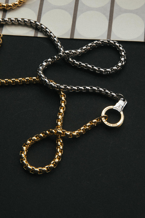 The Stainless Steel Wanderer Necklace with Double Cuff Keepers – Air &  Anchor