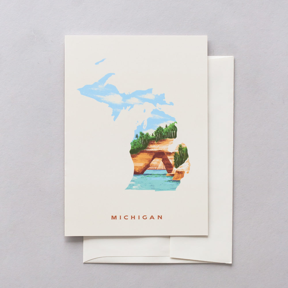 michigan greeting cards