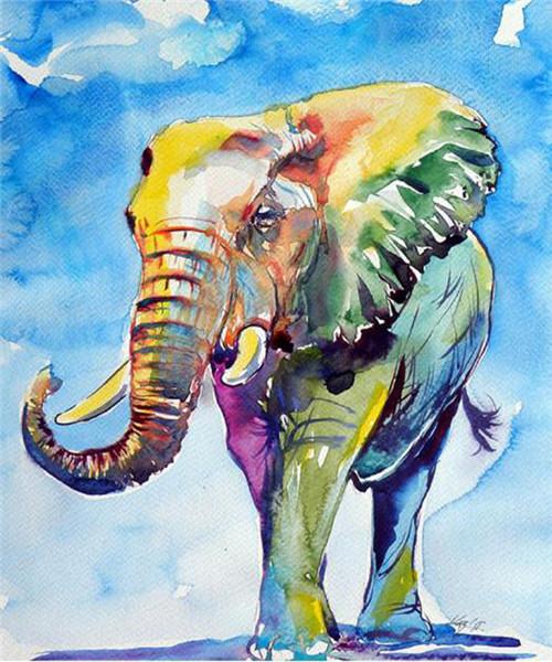 Free Free Watercolor Elephant Svg SVG PNG EPS DXF File