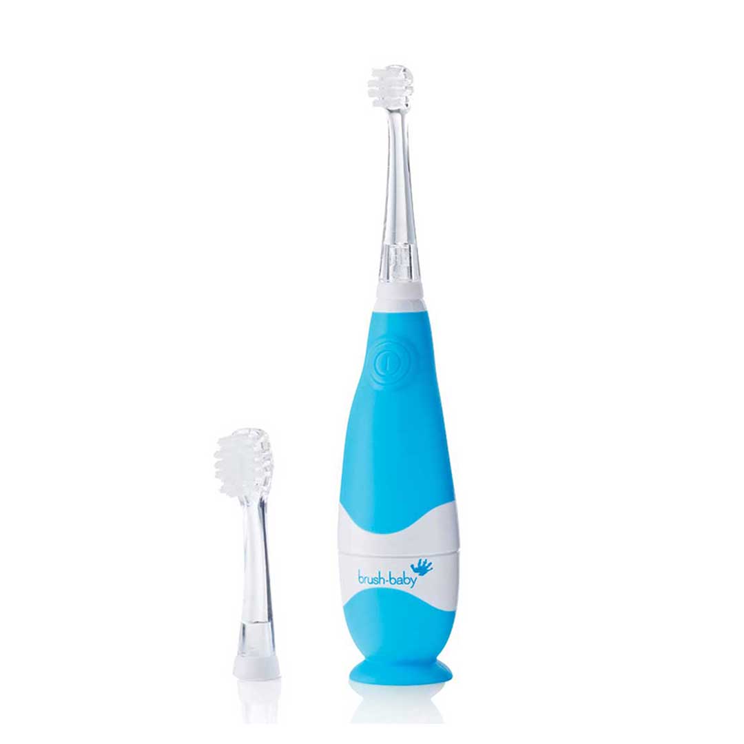 BabySonic® Blue Electric Toothbrush for Toddlers - BrushBaby product image