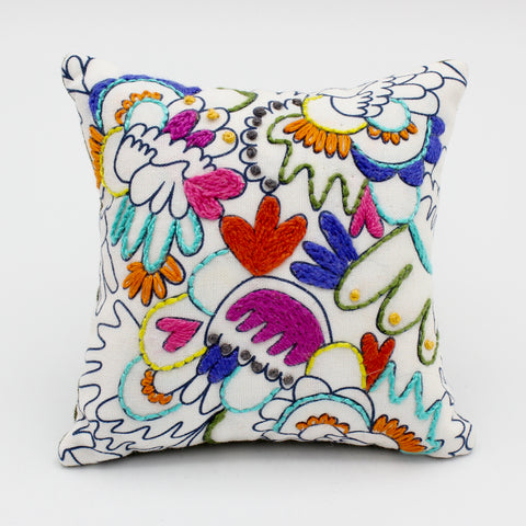 Embroidered pincushion