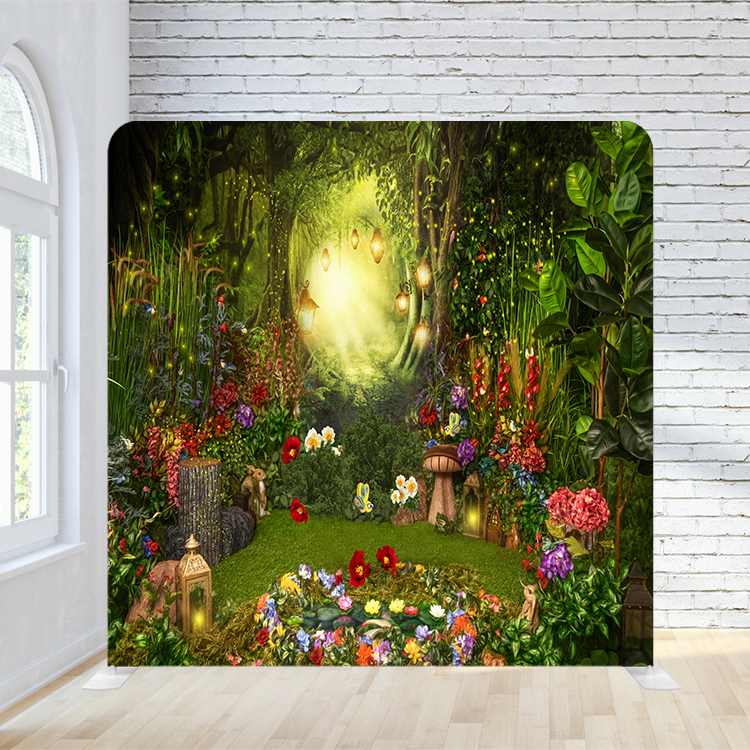 8X8 Pillowcase Tension Backdrop - Enchanted Forest Trail