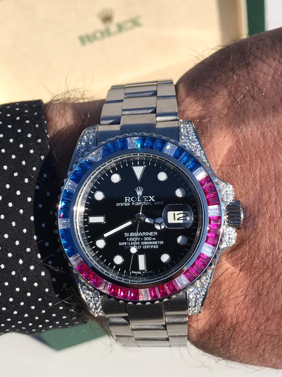 rolex submariner iced