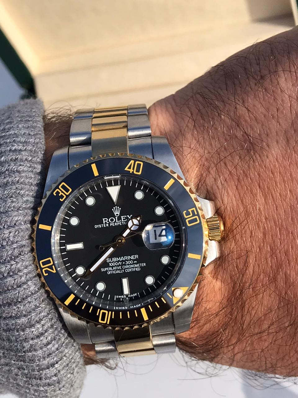 bi colour submariner