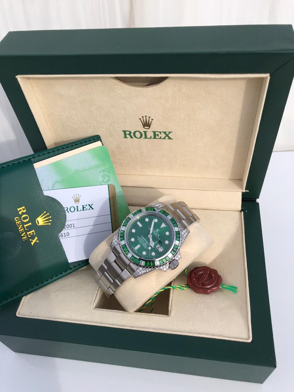 rolex in the box