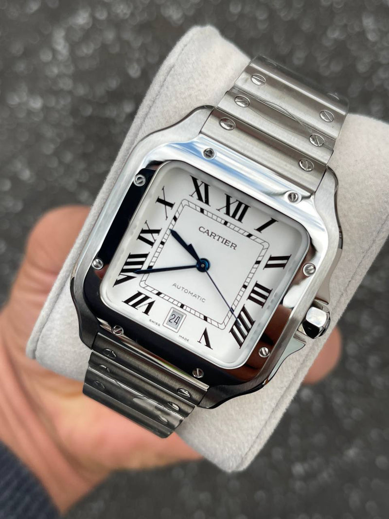 cartier santos dress watch