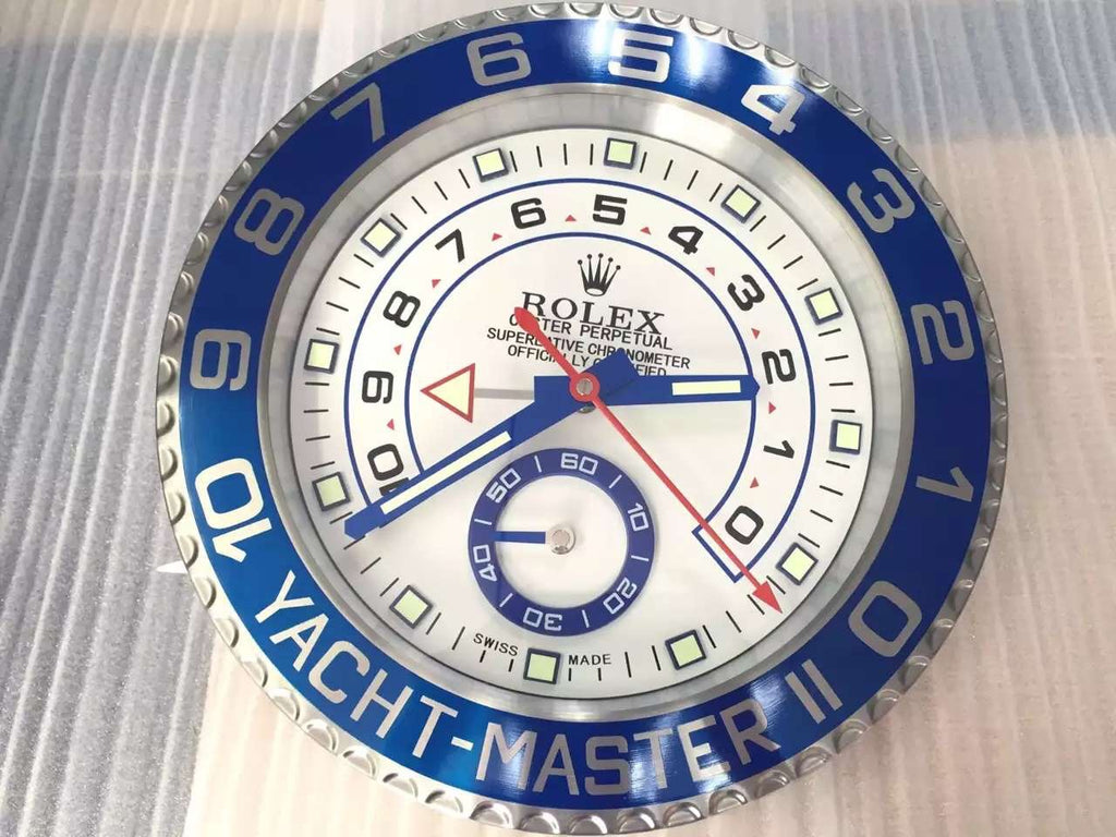 rolex yacht master wall clock