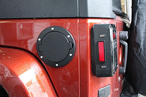 MAIKER Gas Cap Cover Jeep Wrangler Fuel Tank Cover for Jeep Wrangler U –  Maiker Offroad