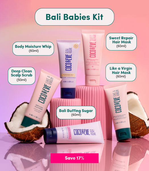 Components of Coco and Eve Bali Babies Kit