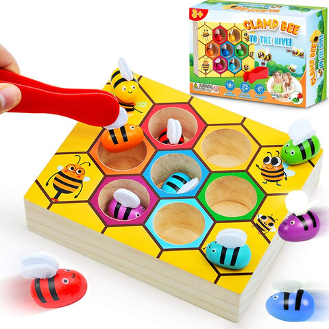 Clamp Bee to Hive Matching Game | CozyBomB™