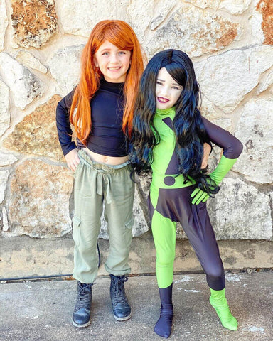 Kim Possible Shego Costumes Kids