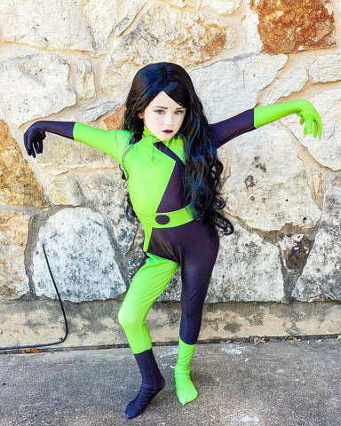Kim Possible Shego Costumes Kids