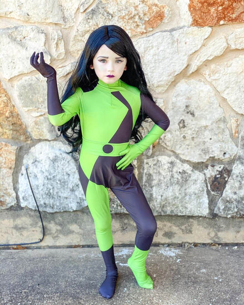 Kim Possible Shego Costumes Kids