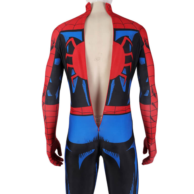 Spiderman PS5 Vintage Comic Book Suit Spiderman Classic Bodysuit Cospl ...