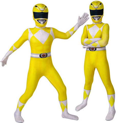 Kids Yellow Ranger Cosplay