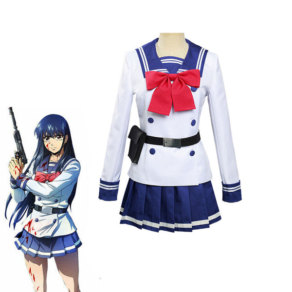 High Rise Invasion Cosplay Yuri Honjou School Uniform Anime Costume