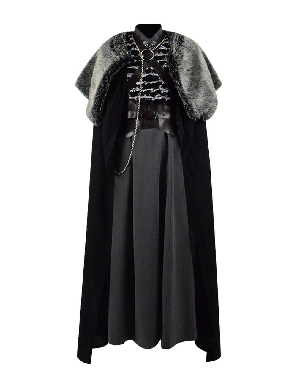 Game of Thrones Sansa Stark Dress Cape Clock Cospaly Costume Ideas For ...
