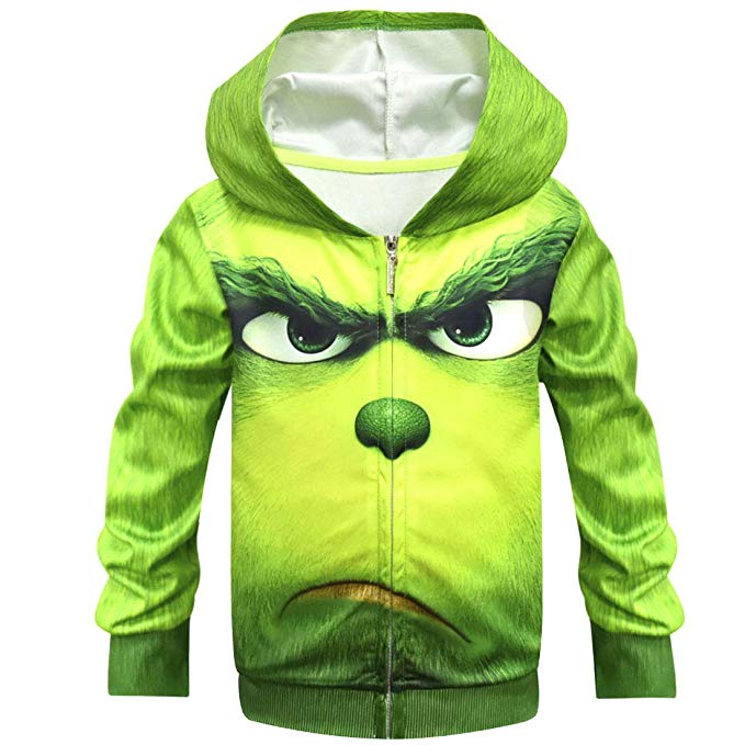 kids grinch hoodie