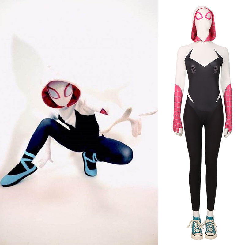 Gwen Stacy Costume Spider-man Across the Spider-Verse Cosplay Spiderma –  ACcosplay