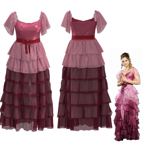 Hermione Granger Pink Ball Gown Dress