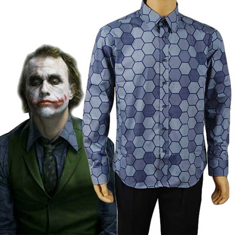 Batman: the Dark Knight Joker Cosplay T-Shirt Vest Costume Adults Mens –  ACcosplay