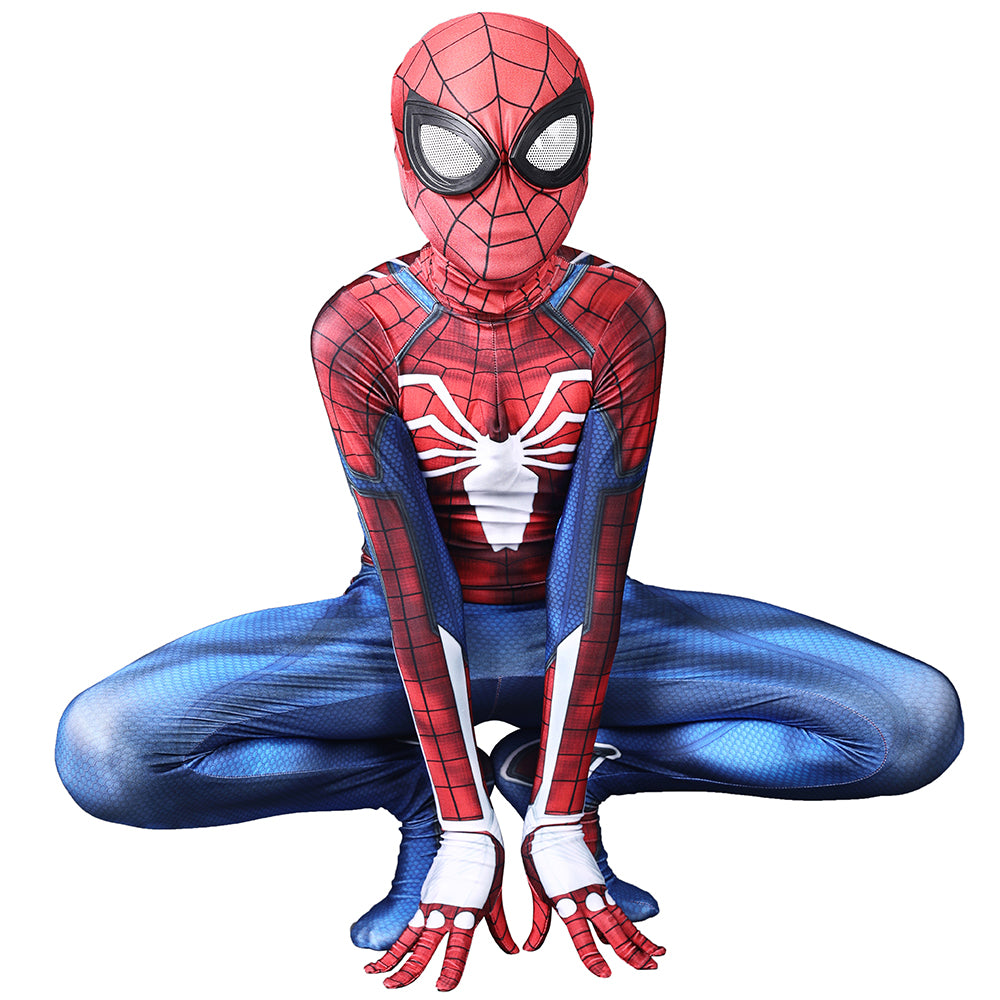 PS4 Spider-Man Spiderman Jumpsuit Cosplay Costume Kids Adults – ACcosplay