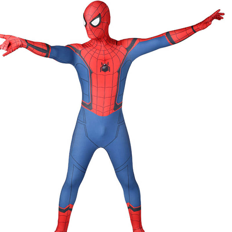 Spider-Man:Homecoming Bodysuit Jumpsuit Halloween Cosplay Costume ...