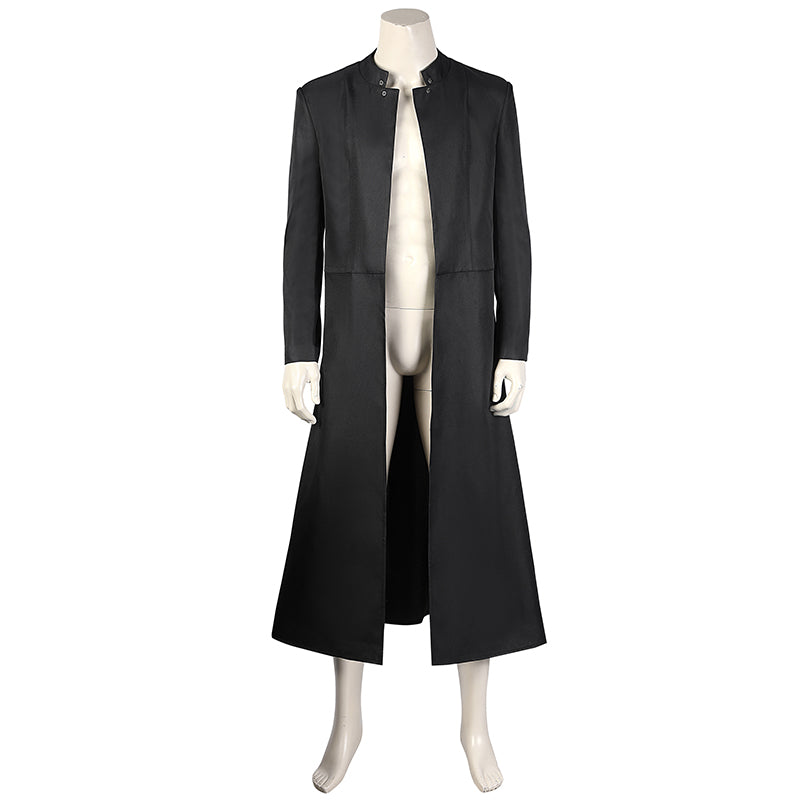 Neo The Matrix Costume The Matrix Resurrections Cosplay Black Coat Ful ...