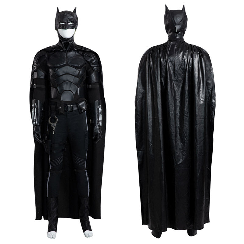 Robert Pattinson Batman Suit The Batman 2022 Cosplay Costume Black Hal –  ACcosplay
