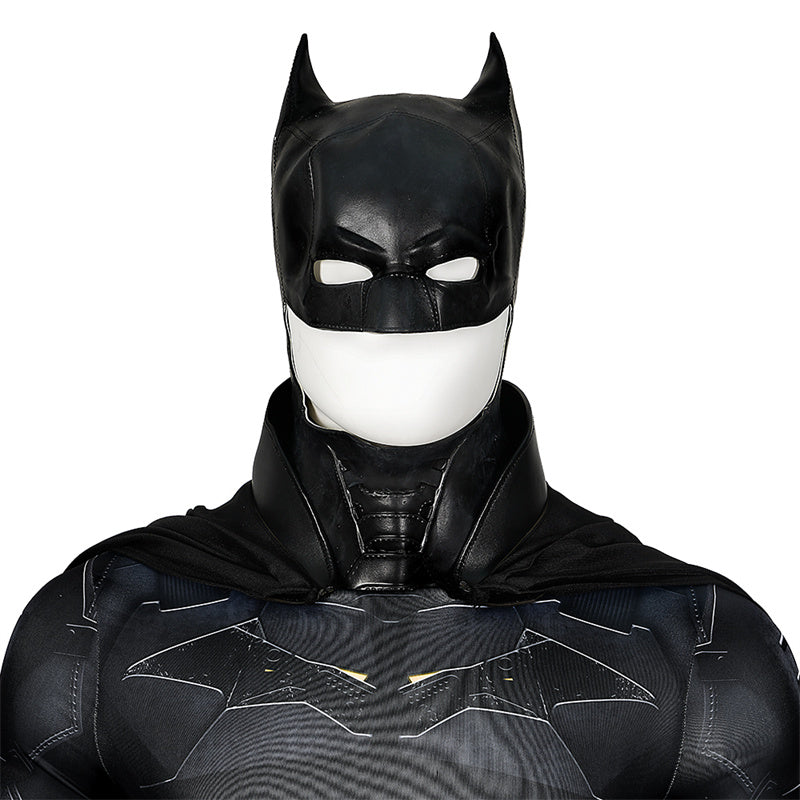 The Batman 2022 Suit Superhero Batman Bruce Wayne Cosplay Costume Jump –  ACcosplay