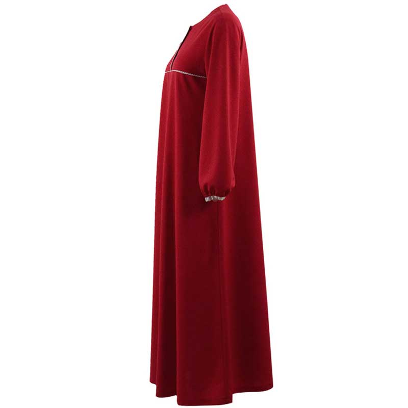 ACcosplay The Conjuring 2 Costume Red Sleep Dress Pajamas Skirt Cospla