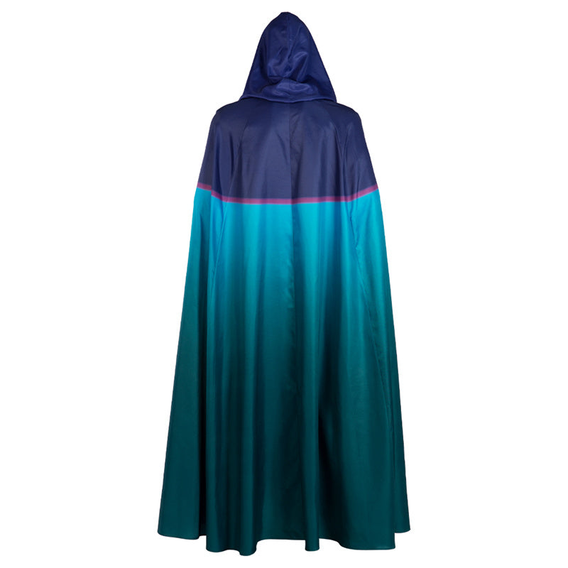 Thor: Love and Thunder Cosplay Costume Thor Cloak Blue Cape Hoodie ...