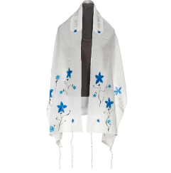 Buy beautiful handmade tallit from Galilee Silks