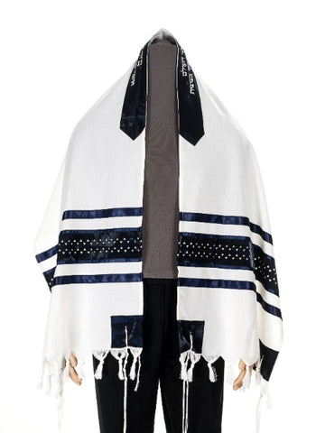 Buy star of David Jewish prayer shawl from Galilee Silks