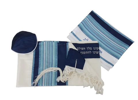 Elevate Your Spirituality with Exquisite Wool Tallits from Galilee Silks