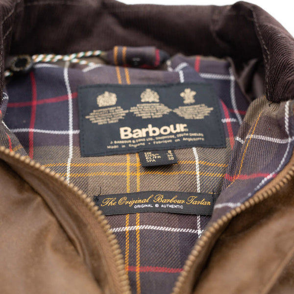 barbour tartan jacket womens
