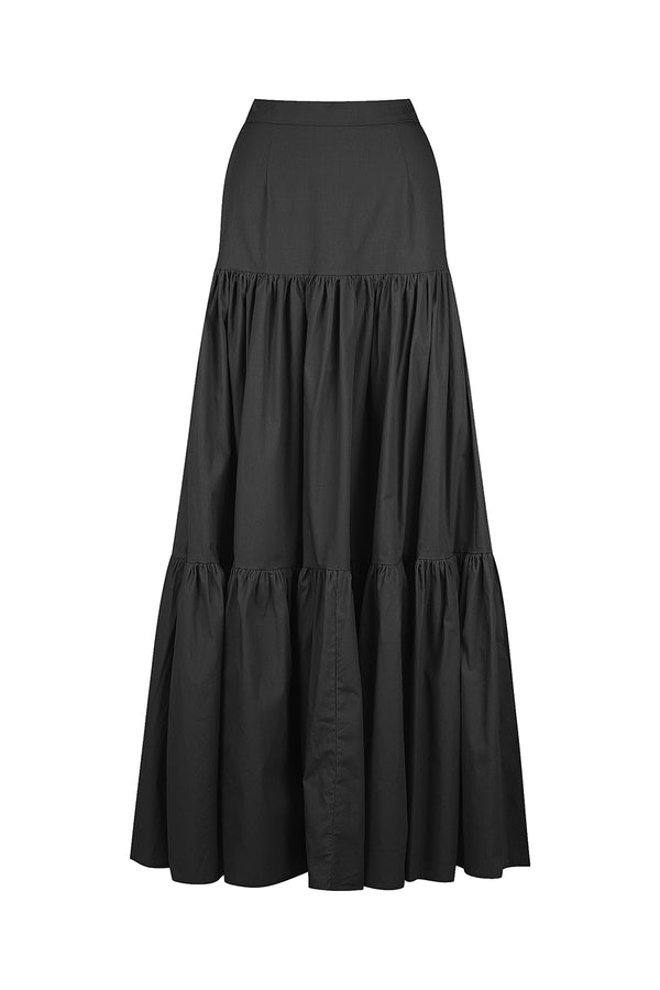 Ayla Maxi Skirt - Black