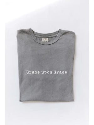 Grace Upon Grace - Graphic Tee - Dandy Lions Gifts