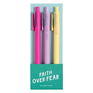 Faith Over Fear Pen Set - Dandy Lions Gifts