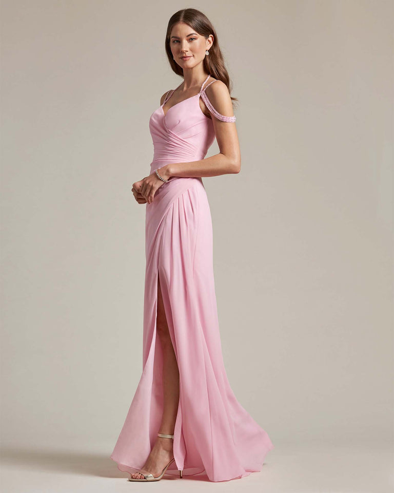 blossom pink bridesmaid dresses