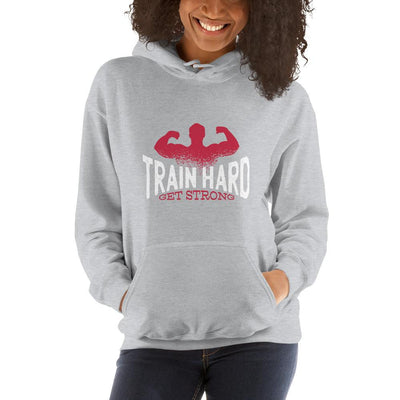 Train Hard Unisex Hooded Sweatshirt