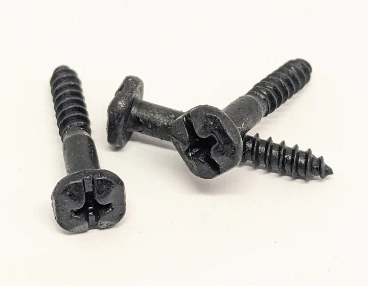 #6 X 7/8" Acorn Screws- Black