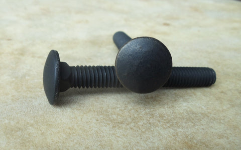 black carriage bolt rustic bolt black bolt 