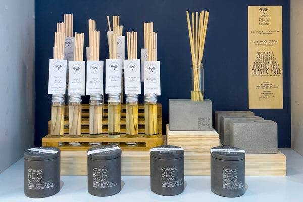 Urban range of diffusers by Rowan Beg